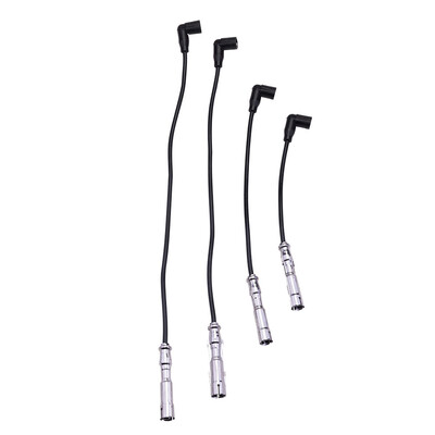 

Tailored 4Pcs Set Of Ignition Cable Ignition Coil Spark Plug Set 30650843