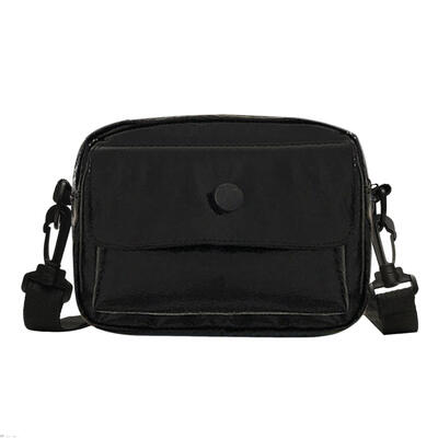 

Waterproof Leather Shoulder Messenger Handbags Women Laser Crossbody Bags