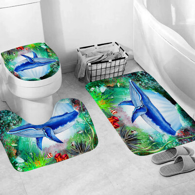 

〖Follure〗3pcs Non-Slip Bath Mat Bathroom Kitchen Carpet Doormats Decor