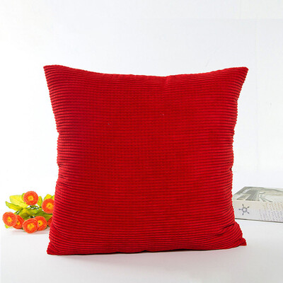 

Cotton Linen Pillow Case Sofa Waist Throw Cushion Solid Cover Czxy Decor