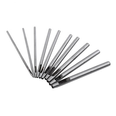 

Greensen 10pcs Punch Leather Tool Hollow Puncher Hole Craft Set for Leathercraft Belt 05-5mm