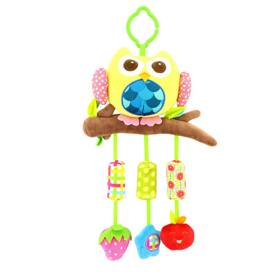 

Tailored Kid Baby Spiral BedStroller Toy Animal Modeling Educational Plush Toy