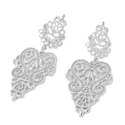 

New European&American Fashion Wild Hollow Metal Earrings Bohemian Earrings