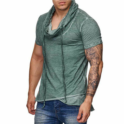 

Fashion Mens Summer Casual T-Shirts Short Sleeve Slim Fit T-Shirts Workout Tee