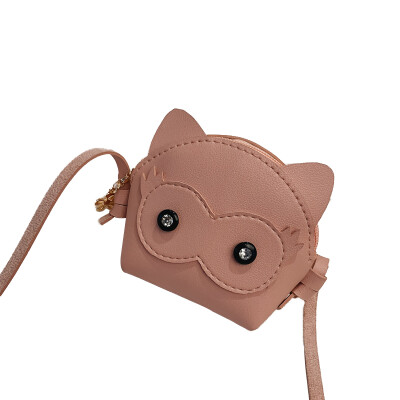 

Children Cute Fashion Casual Quality Sweet Cartoon Animal Pattern Cross-body Handbag Fashion Girls Kids PU Shoulder Messenger