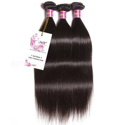 

UNice Hair Peruvian Straight Human Hair Raw Virgin Hair 3 Bundles 8"-30