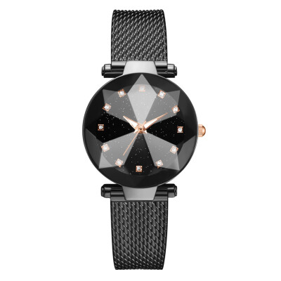 

Star Watch Womens Watch New Diamond Studded Silicone Quartz Watch