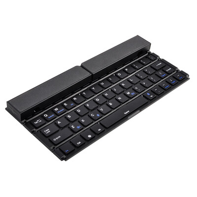 

BK808 Mini Portable Folding Keyboard Dual Channel Foldable Keyboard for IOS Android Windows