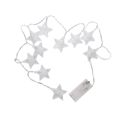 

UpperX 15M 10 LED Star Photo Clip String LED Garland Fairy Luminary Starry Night Light For New Year Wedding Valentines Day Gift