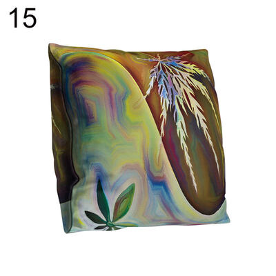 

Abstract Fruit Leaves Throw Pillow Protector Case Cushion Cover Sofa Bed Decor