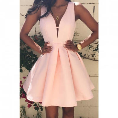 

Short Mini Bridesmaid Homecoming Evening Ball Gown Grad Cocktail Prom Dresses