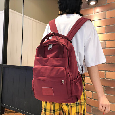 

The Japanese Departments Ancient Feeling Backpack Korean Campus High School Mori Departments Small Fresh Light Girl Backpack Col