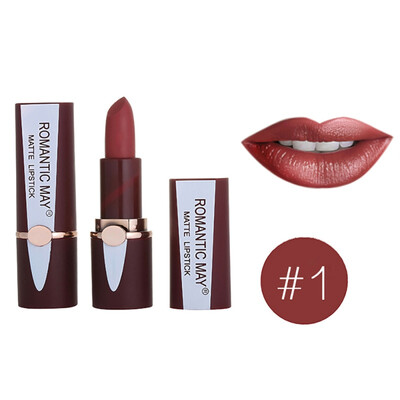 

Natural Waterproof Matte Velvet Glossy Lip Gloss Lipstick Lip Sexy Red Lip Tint 12 Colors Women Fashion Makeup Gift