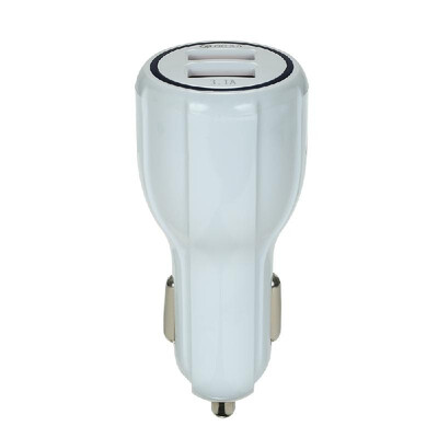 

Quelima QC30 Dual USB Fast Charging Car Charger White