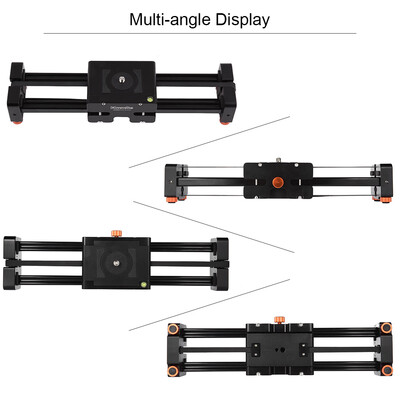 

Commlite ComStar CS-V370 37cm Conceptional Retractable Video Track Slider Video Stabilizer 370mm 50cm Actual Sliding Distance Ma