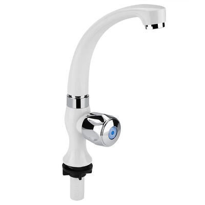 

ABS Plastic Single Cold Faucet Water Tap Kitchen Sink Bathroom Basin Accessories G12 Water Faucet Single Cold Faucet