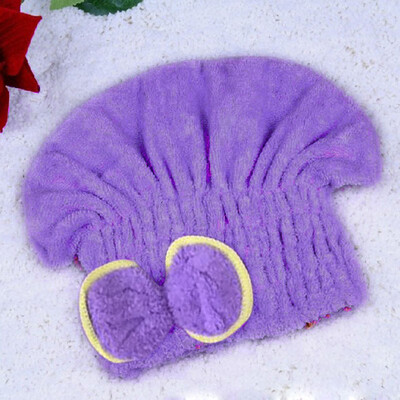 

〖Follure〗Microfiber Hair Quickly Dry Hair Hat Wrapped Towel Bathing Cap