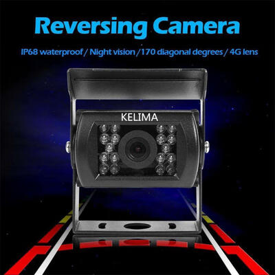 

KELIMA Bus Reversing Camera AV Interface Universal Bus Reversing Camera 18 Infrared Night Vision Reversing Camera
