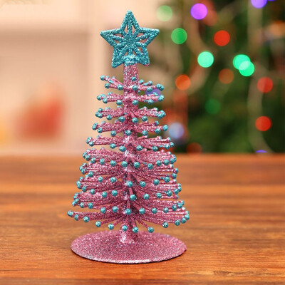

Gobestart Artificial Tabletop Mini Christmas Tree Decorations Festival Miniature Xmas Tree