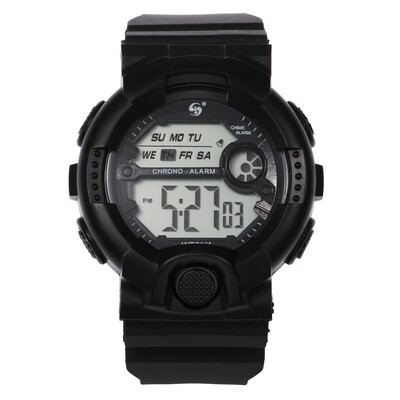 

Best selling unisex waterproof electronic watch multi-function fashion watch female models
