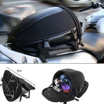 

Motorcycle Bike MTB Sports Waterproof Back Seat Carry Bag Luggage Tail Saddlebag