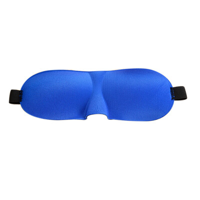 

3D Eyeshade Sleep Eye Mask Cover Soft Night Blindfold with Adjustable Belt Pressure Free Travel Rest Eyepatch