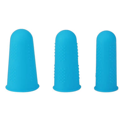 

Anti-slip Hot Glue Gun Finger Caps Silicone Finger Cover Sleeve Protector