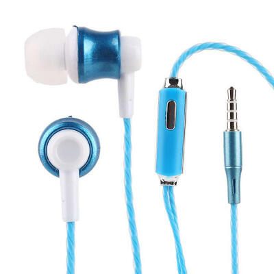 

BH-EJ006 Portable HIFI Stereo Sound TPE Cable 35mm Wired In-Ear Earphone Headset With Mic For Phones