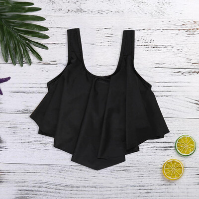 

Roseonmyhand Women Bathing Suits Top Ruffled With High Waisted Bottom Bikini Set