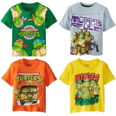 

TMNT Teenage Mutant Ninja Turtles Baby Kid Boy Girls Tops T-shirt Clothes Blouse