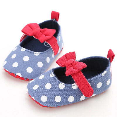 

0-18Months Toddler Kids Baby Girl Floral Anti-Slip Sneaker Crib Shoes Prewalkers