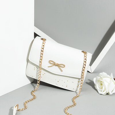 

Shangxin Advanced Sense Girl 2019 Chaozhou Baitao French Crowdsourcing Texture&Oceanic Chain Slant Bag