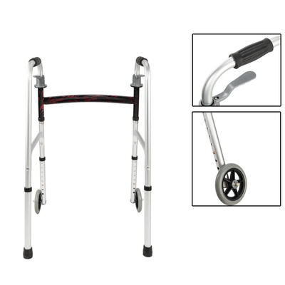 

Walker for Elderly 5" Inch Wheels Durable Standing Medical Learning Rollator