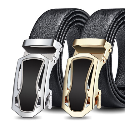 

Net red with the side of the mens belt openwork sports car youth wild belt film hollow automatic buckle belt