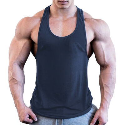 

Mens Bodybuilding Stringer Tank Top Y-Back Gym Workout Sports Vest Shirt Clothes