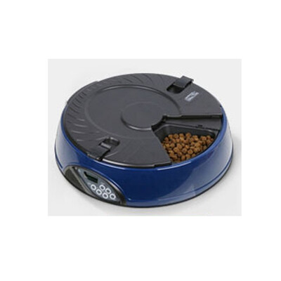 

Upgraded 6 Meals LCD Automatic Pet Feeder Dog Automatic Feeders Dog Feeding Machine Food Tray dog feeder timer quantitative automa
