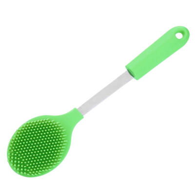 

Kitchen Sink Scrubber Non-stick Oil Long Handle Silicone Cleaning Brush