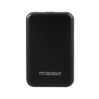 

F2 25inch SATA to USB 30 Interface External HDD Mobile HD Hard Disk Drive Portable HDD High Speed Transfer Plug & Play 1TB Black