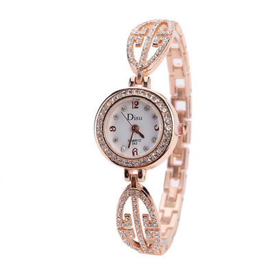 

Womens Luxury Watch Rose Gold Stainless Steel Bracelet Wristwatch Woman Casual Elegant Diamond Watches For Lady Reloj Mujer