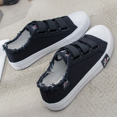 

LZJ New 2020 Casual Shoes Womens Autumn Sneakers Canvas Shoes 2019 Fashion Unisex Shoes Woman Canvas Sneakers Baskets Femme