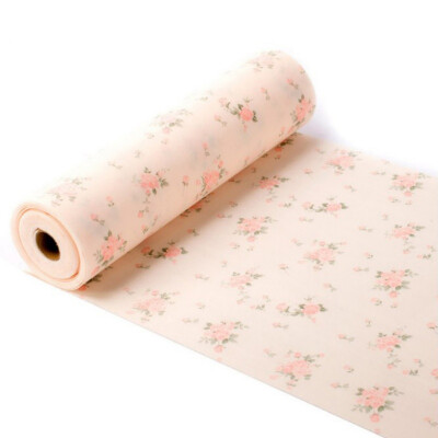 

Flower Printed Wardrobe Waterproof Mat Kitchen Cabnet Pad DeskTable Mats Home Decoration