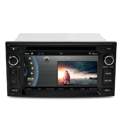 

CASKA 62 Inch HD Digital Touch Screen Car DVD Player 2 Din Car PC Stereo Head Unit In-Dash System GPS NavigationBluetoothRadio