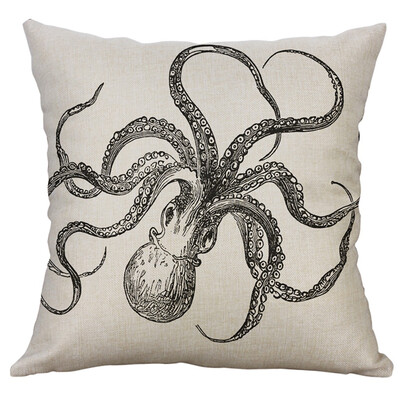 

〖Follure〗Simple Linen Creative Lovely Pillow Cover Pillow Cover Car Pillow Cover