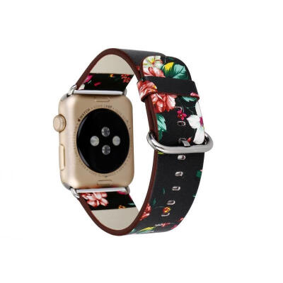 

2018 Fashion iWatch Apple Watch Series 3 2 1 42mm Genuine Leather Band Strap Bracelet