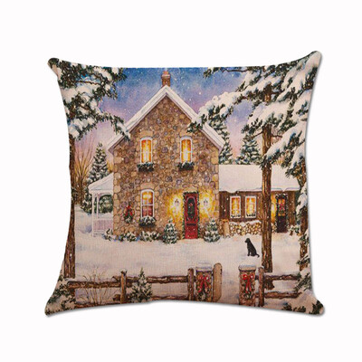 

Tailored 24 In Christmas Xmas Santa Claus Cushion Cover Pillow Case Square Car Home Decor