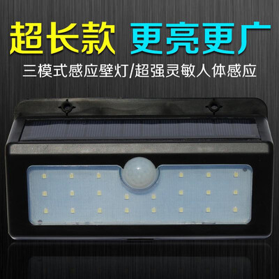 

Outdoor led street light garden outdoor solar body induction household wall lamp lawn lamp waterproof landscape light