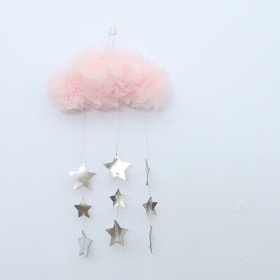 

Gobestart Tent Props Clouds And Stars Baby Bed Hanging Toy Crib Pendant Decor Room