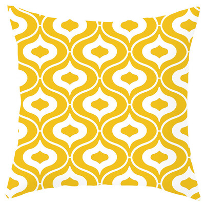 

〖Follure〗Pineapple Leaf Yellow Pillow Case Sofa Car Waist Throw Cushion Cover Home Decor