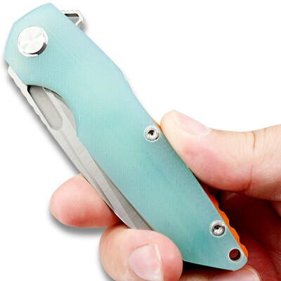 

TwoSun D2 blade folding knife Pocket Knife tactical knife camping knives hunting Outdoor tool EDC Ball Bearing Fast Open G10 TS48