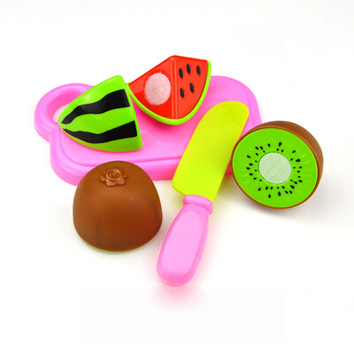

Tailored 4PCSSet Cutting Fruit Vegetable Pretend Play Children Kid Educational Toy